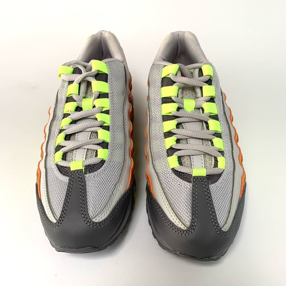 Nike Kids Air Max 95 905348-019 Gray Lace Up Running Shoes Size 4Y / Women’s 5.5 - Picture 7 of 7